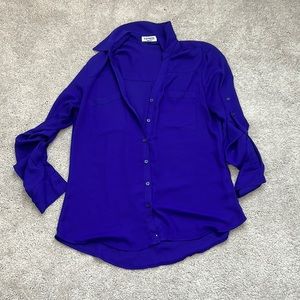 Purple Express Blouse - S